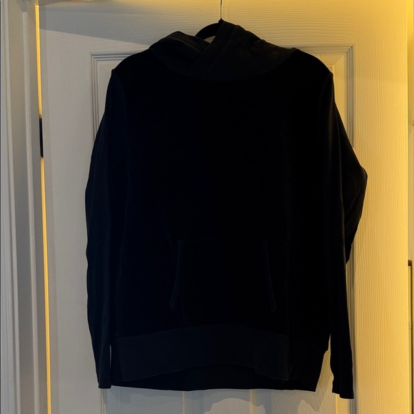 ALO Yoga Black Velvet Hoodie - Picture 2 of 9